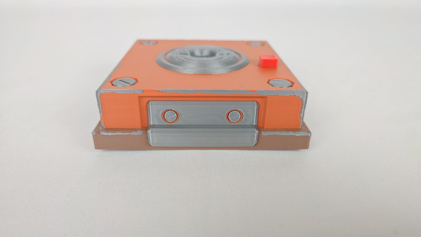 Rust Life-Size Key Lock Prop