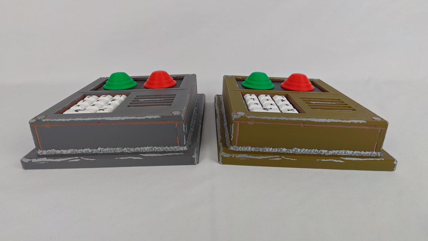 Rust Life-Size Code Lock Prop