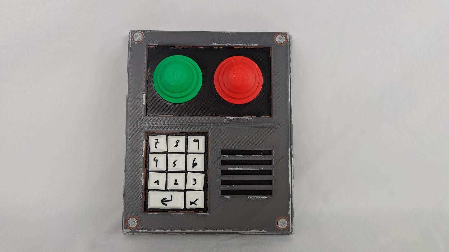 Rust Life-Size Code Lock Prop