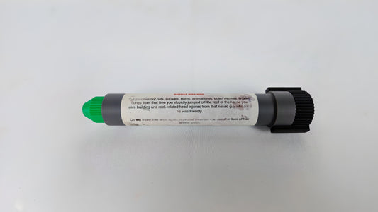 Rust Life-Size Medical Syringe Prop